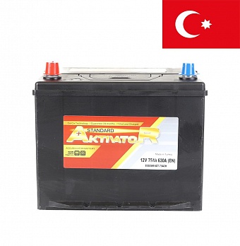   AKTIVATOR Standard 6CT 75Ah L+ 630A EN 260x173x220 . . D26/N50